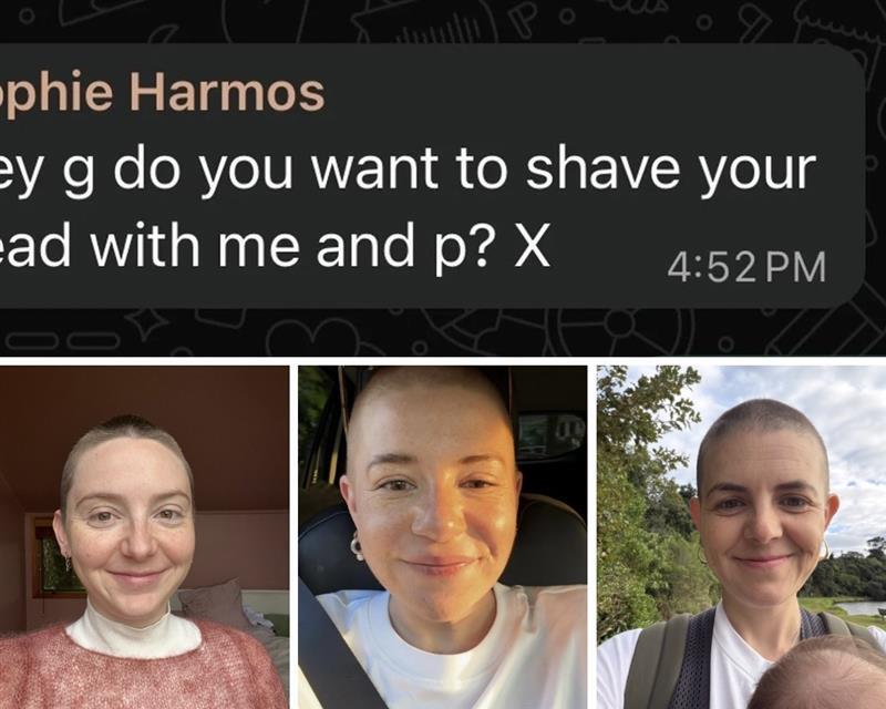 Fundraiser like the Harmos sisters